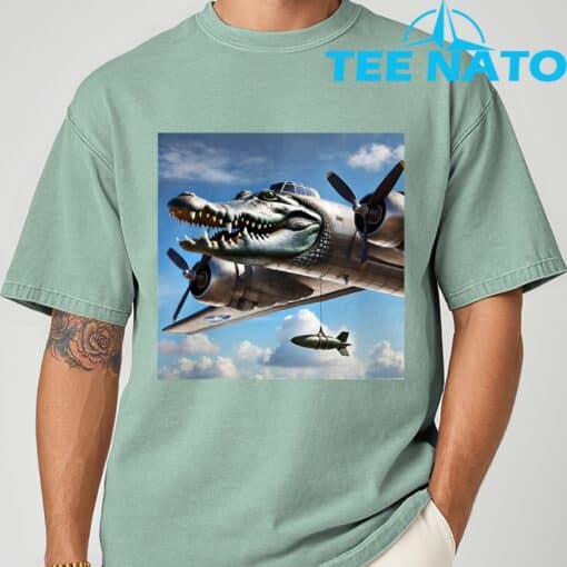 Bombardino Crocodilo T-Shirt - Image 2