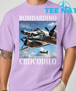Bombardino CrocodiloItalian Brainrot T Shirt 3