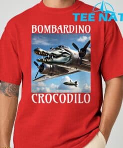 Bombardino CrocodiloItalian Brainrot T Shirt 5
