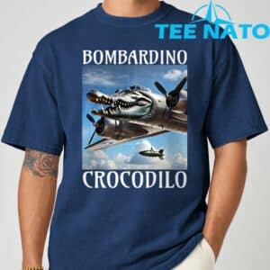 Bombardino CrocodiloItalian Brainrot T Shirt 6