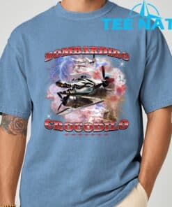 Bombardiro Crocodilo Italian Brainrot Meme T Shirt 1 3