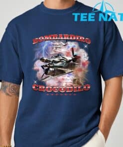 Bombardiro Crocodilo Italian Brainrot Meme T Shirt 6 3