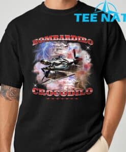Bombardiro Crocodilo Italian Brainrot Meme T Shirt 8 3