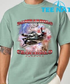 Bombardiro Crocodilo Italian Brainrot Meme T Shirt 9 3