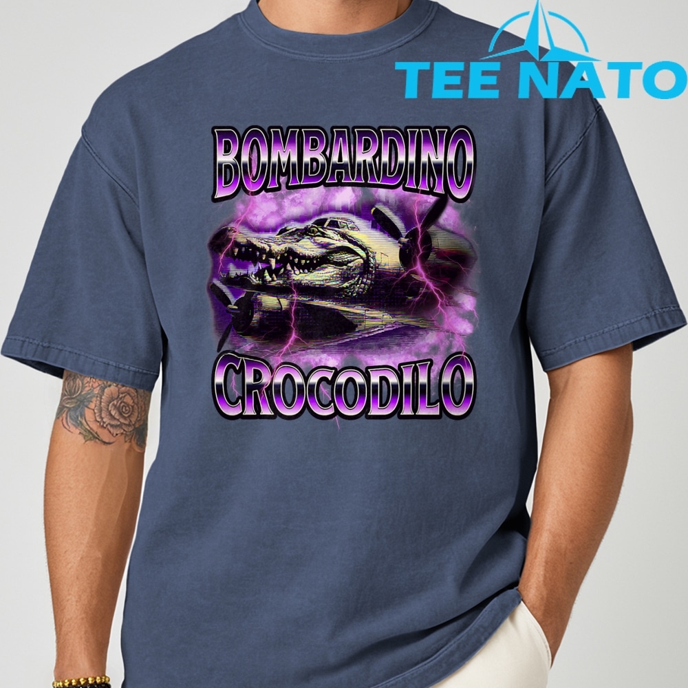 Cultural impact of Bombardiro Crocodilo Italian-Brainrot Shirt
