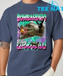 Bombardiro Crocodilo Italian Brainrot T Shirt 1 1