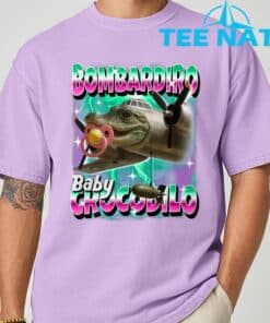 Bombardiro Crocodilo Italian Brainrot T Shirt 2 1
