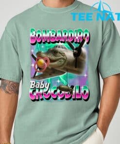 Bombardiro Crocodilo Italian Brainrot T Shirt 8 1