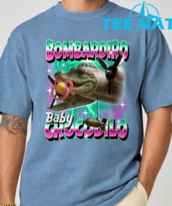 Bombardiro Crocodilo Italian Brainrot T Shirt 9 1