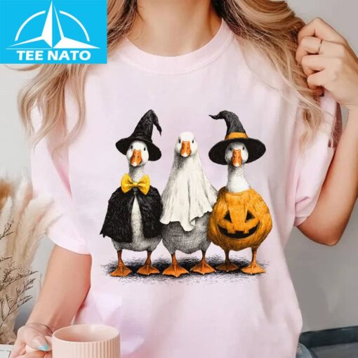 Boo Ghost Goose Shirt - Image 3