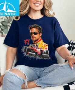 Brad Pitt Formula 1 Shirt1