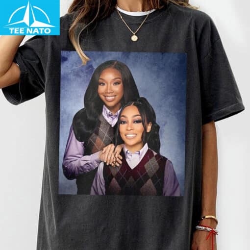 Brandy & Monica Tour Music Vintage Shirt - Image 5