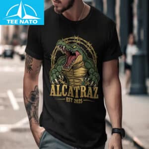 Break Free From The Ordinary With This Fierce Alcatraz Alligator Shirt