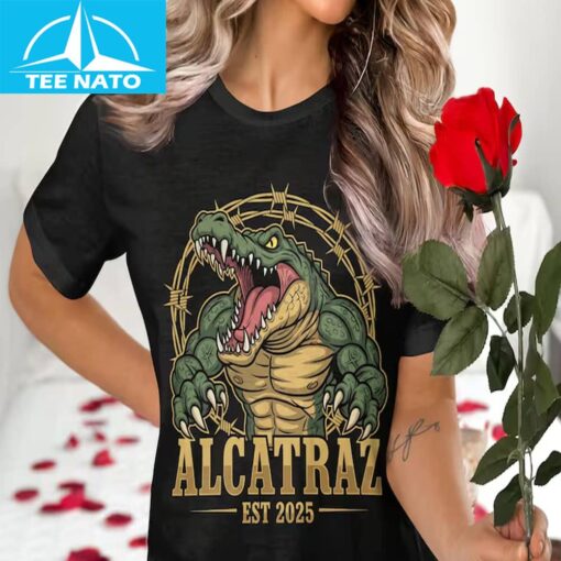 Break Free From The Ordinary With This Fierce Alcatraz Alligator Shirt - Image 3