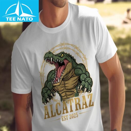 Break Free From The Ordinary With This Fierce Alcatraz Alligator Shirt - Image 2