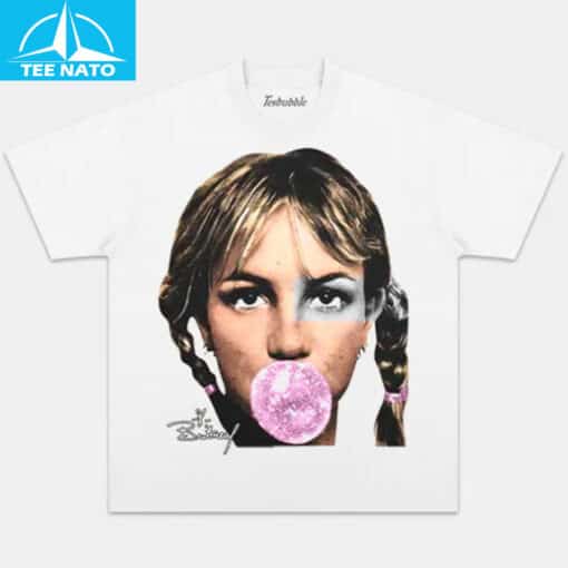 Britney Spears Bubblegum Graphic Shirt - Image 4
