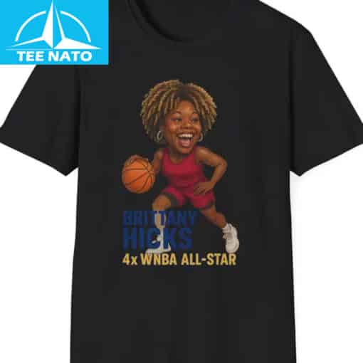 Brittany Hicks WNBA All Star Shirt - Image 3
