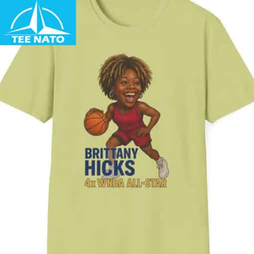 Brittany Hicks WNBA All Star Shirt - Image 2