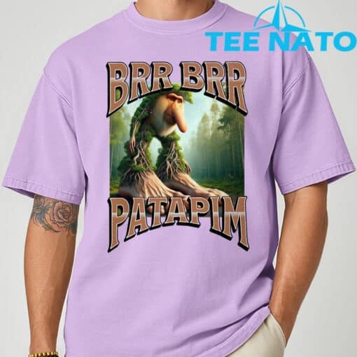 Brr Brr Patapim Funny Italian Brainrot T-Shirt - Image 5