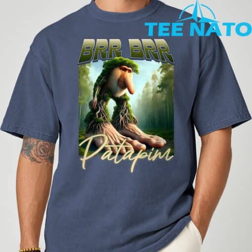 Brr Brr Patapim Italian Brainrot T-Shirt - Image 4