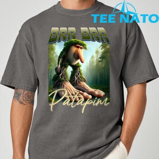 Brr Brr Patapim Italian Brainrot T-Shirt - Image 6