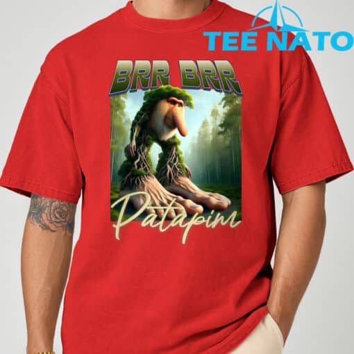 Brr Brr Patapim Italian Brainrot T-Shirt - Image 7