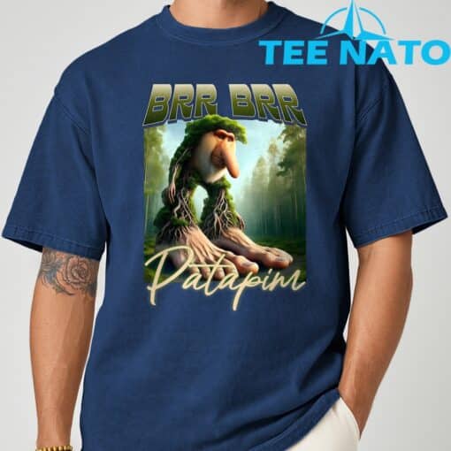 Brr Brr Patapim Italian Brainrot T-Shirt - Image 8