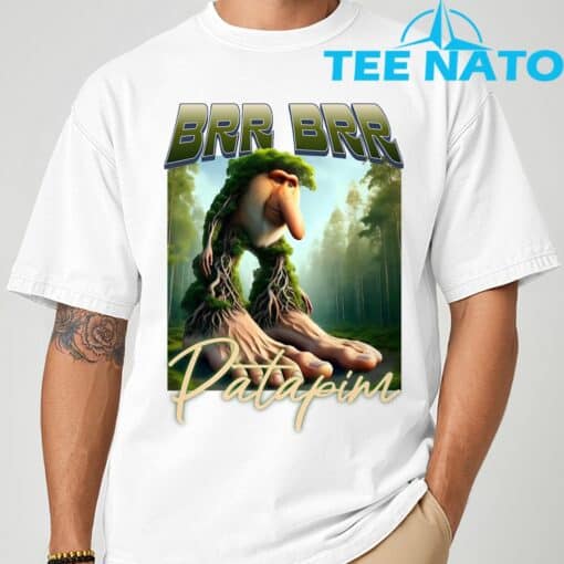 Brr Brr Patapim Italian Brainrot T-Shirt - Image 9