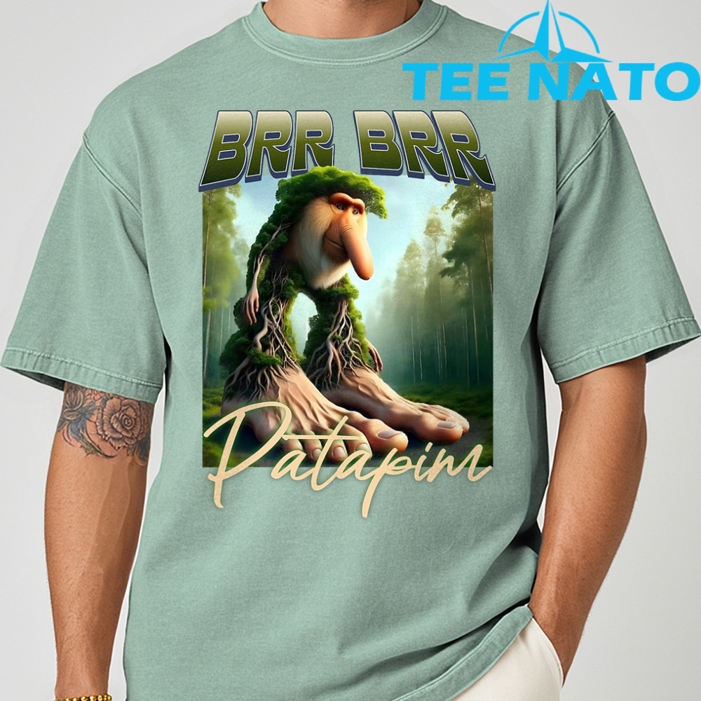 Unique design of Brr Brr Patapim Italian Brainrot T-Shirt