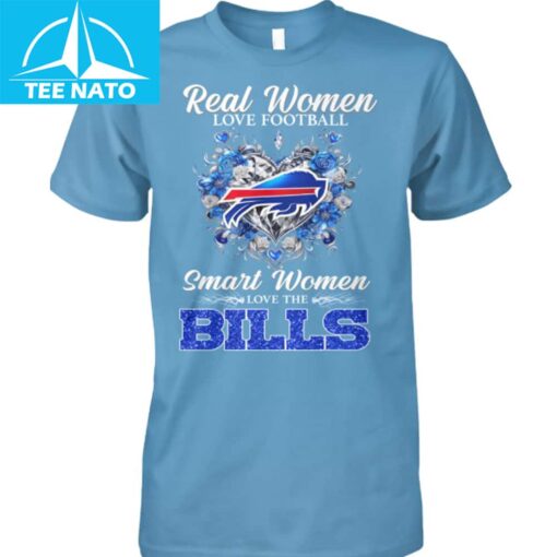 Buffalo Bills Real Women Love Football Shirt - Image 2