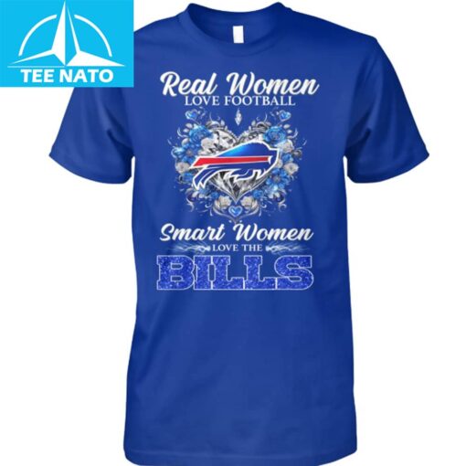 Buffalo Bills Real Women Love Football Shirt - Image 3