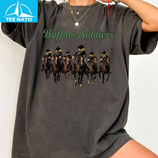Buffalo Soldiers African American History Shirt - Image 3