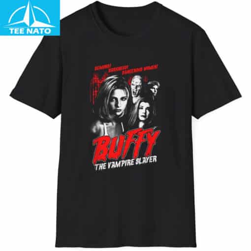 Buffy The Vampire Slayer Horror Movie Shirt - Image 3