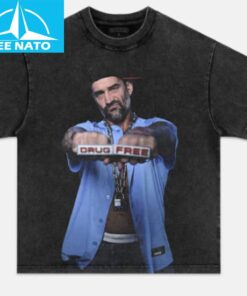 CM Punk Drug Free Knuckles Shirt1