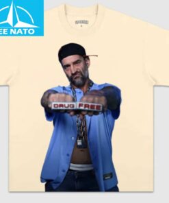 CM Punk Drug Free Knuckles Shirt2