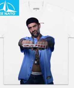 CM Punk Drug Free Knuckles Shirt3