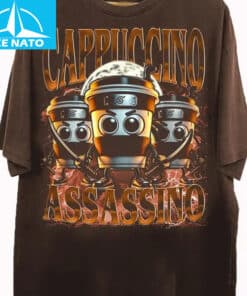 Cappuccino Assassino Italian Brainrot Animal Shirt2