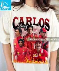 Carlos Sainz Vintage Racing Shirt2