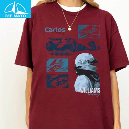 Carlos Sainz Williams F1 Shirt - Image 5