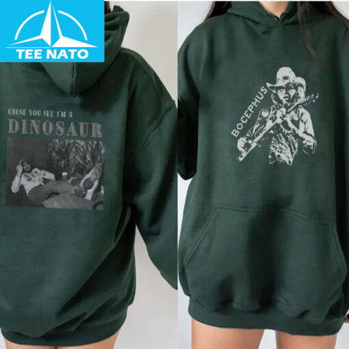 Cause You See I'm a Dinosaur Western Williams Jr. Cowboy Shirt - Image 2