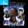 CeeDee Lamb Dallas Cowboys Vintage Style Football Shirt