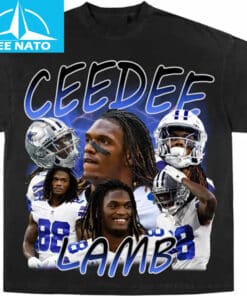 CeeDee Lamb Dallas Cowboys Vintage Style Football Shirt1