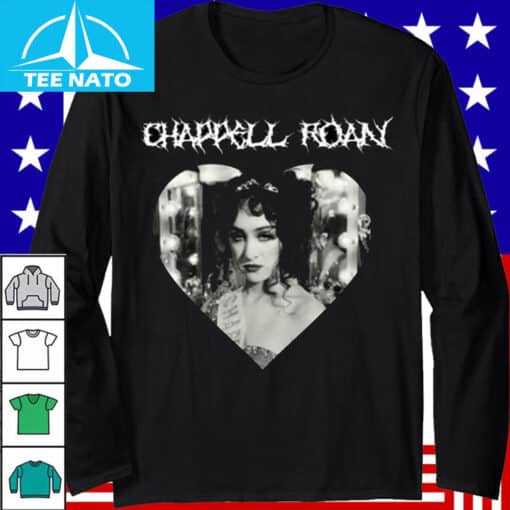 Chappell Roan Heart Portrait Pop Music Shirt - Image 3
