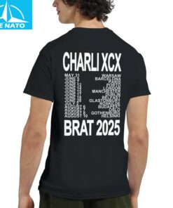 Charli XCX Brat 2025 Tour Shirt3