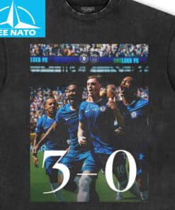 Chelsea FC 3 0 Football Match Graphic Shirt2