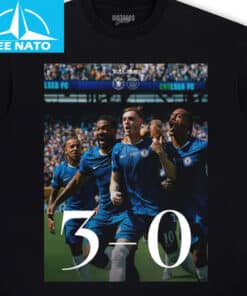 Chelsea FC 3 0 Football Match Graphic Shirt3