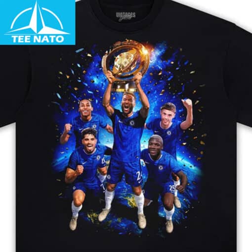 Chelsea FC Champions Celebration Shirt - Image 3