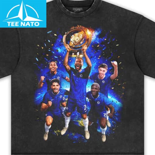 Chelsea FC Champions Celebration Shirt - Image 4