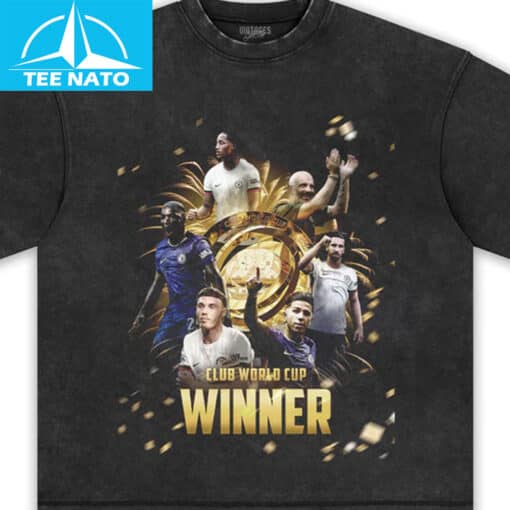 Chelsea FC Club World Cup Winner Graphic Shirt - Image 2