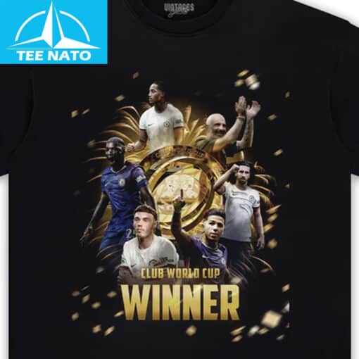 Chelsea FC Club World Cup Winner Graphic Shirt - Image 3